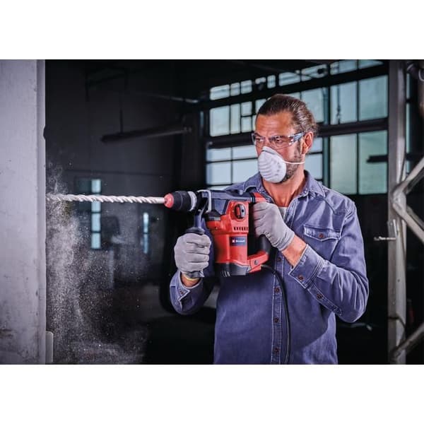 Einhell Borrhammare TE-RH 32-1600 4F (1600 W, 4,5 J, SDS-Plus) Levereras med E-Box förpackning Röd