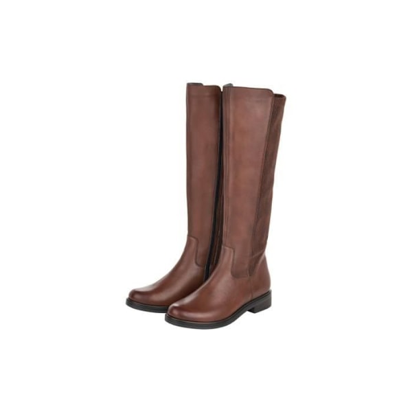Botte Cavalière - REMONTE - JULIETTE - Mjukt läder - Elastiskt - Camelbrun Kamel 39