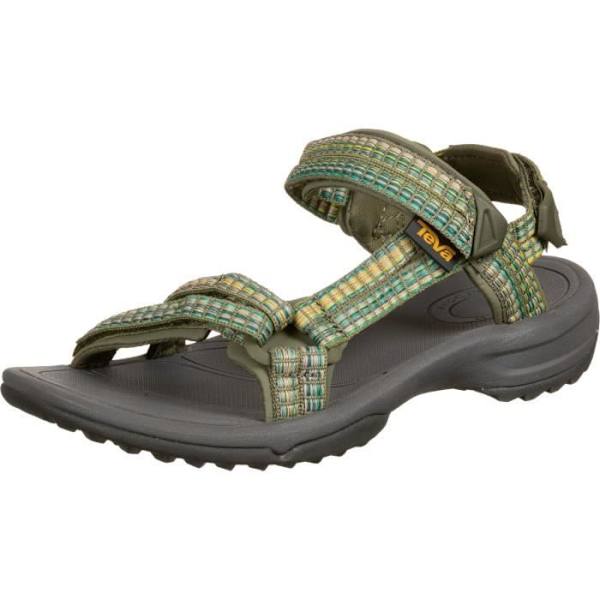 Teva Terra Fi Lite Sandaler - Grön - Lågt snitt - Kardborre stängning Bränd oliv 41