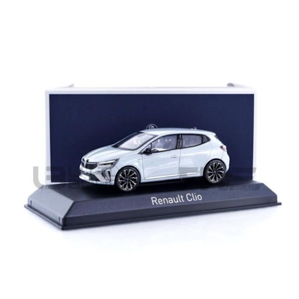 Samlarbil i Miniformat - NOREV - Clio Esprit Alpine - 2024 - Grå Keramik - 1/43 Keramisk Grå