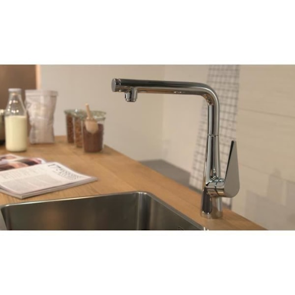 hansgrohe Diskbänksblandare Talis Select M51 300 1 jet Komforthöjd Krom 72820000