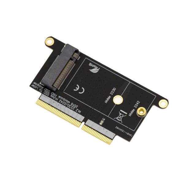 KALEA-INFORMATIQUE M2-adapter (M.2 NGFF) SSD MACBOOK PRO A1708 (2016 2017) 22+34 pin SINTECH