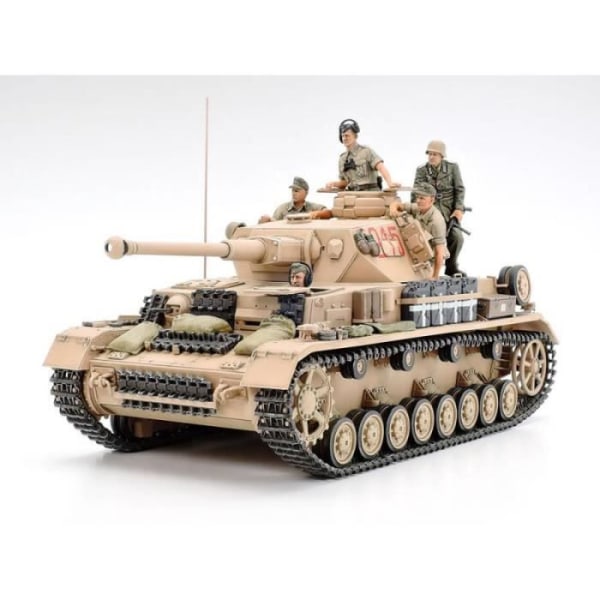 Maquette Char - TAMIYA - Panzerkampfwagen IV Ausf. G - Plast - 1/35 - Grå Grå