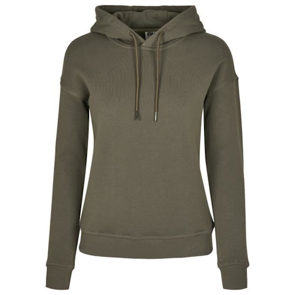 Sweatshirt - Urban Classics - Ekologisk - Grön - Långa ärmar - Rund hals - XL