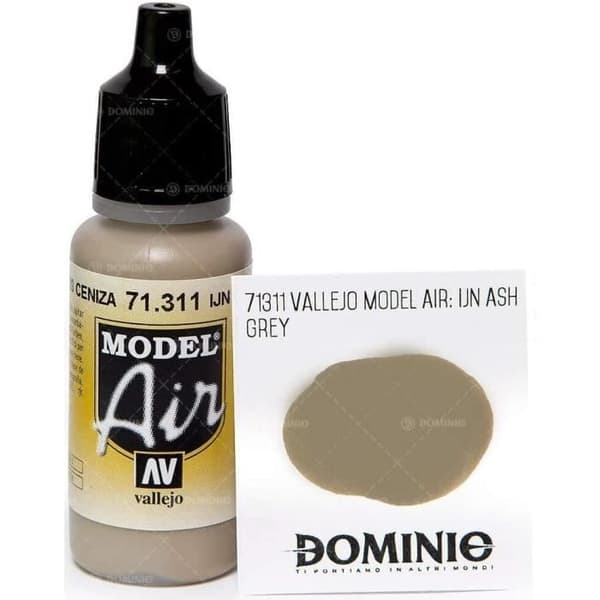 Vallejo Model Air - Akrylfärg, 17 ML, Grå (VJ71311)