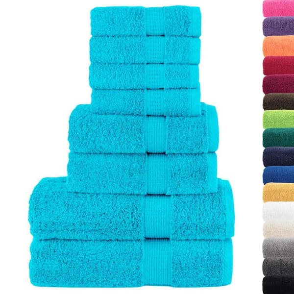 vidaXL Set av högkvalitativa handdukar SOLUND 8 st 137549