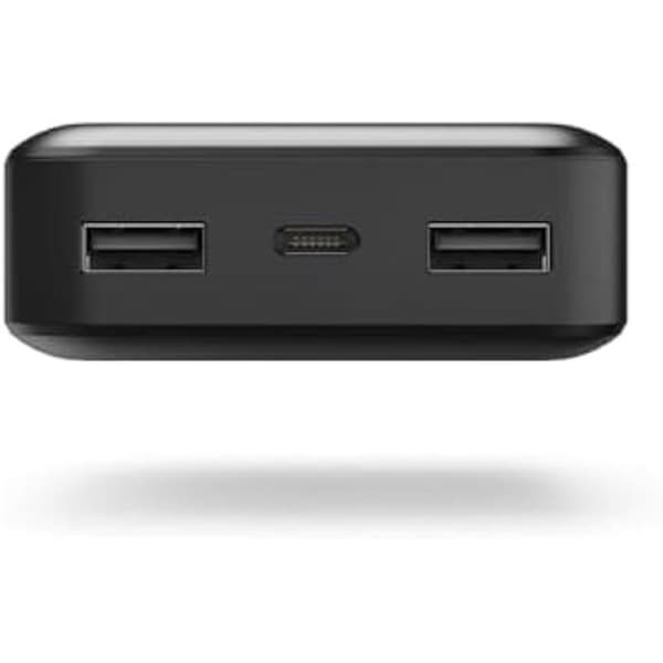 Power Pack-laddare - HAMA - 10 000 mAh - Snabbladdning - 2 x USB A - USB C Grå