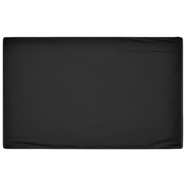 vidaXL Trädgårdsmöbelöverdrag 12 öljetter 213x132x75cm Rektangulär 319296 Svart
