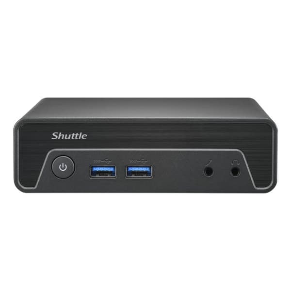 Barebone Shuttle NE10N - Intel N100 - Utan Fläkt - UHD 4K - 12:e generationen