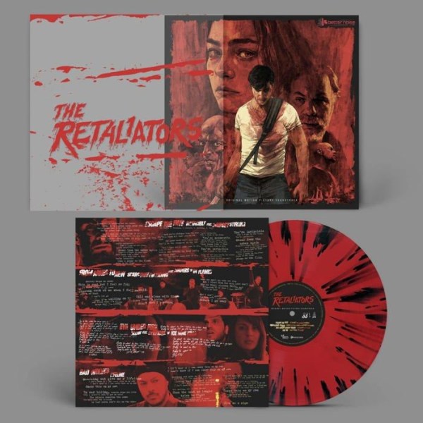 Vinylbo från filmen The Retaliators Colored Vinyl