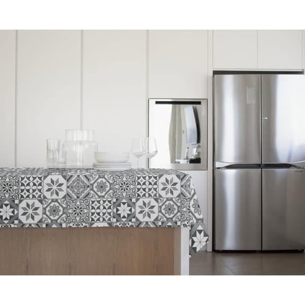 Bordduk - GEMITEX - Modell 4126 - 140 x 140 cm - Vattentät - Fläckresistent Grå