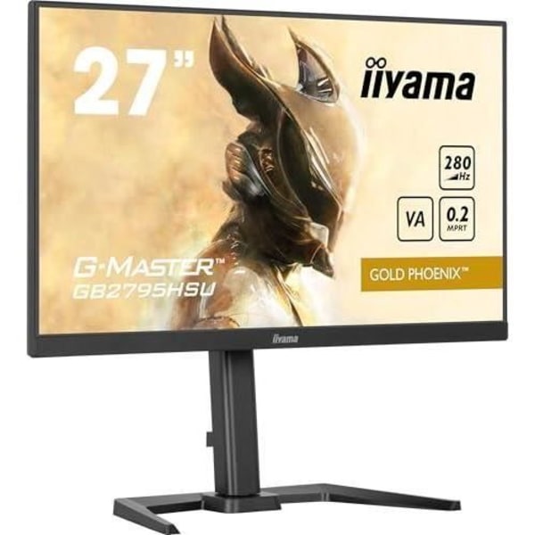 27' Full HD-skärm med 280Hz uppdateringsfrekvens, 0,2ms svarstid, VA-teknik, pivotfunktion och FreeSync P