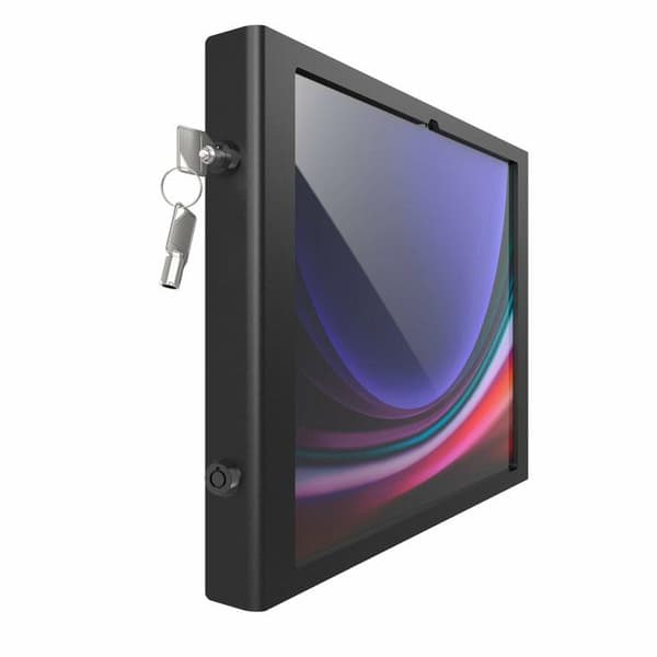 Säker väggmontering - COMPULOCKS - Galaxy Tab S9 Ultra - Elegant metall - Snabb åtkomst - Säker kabel