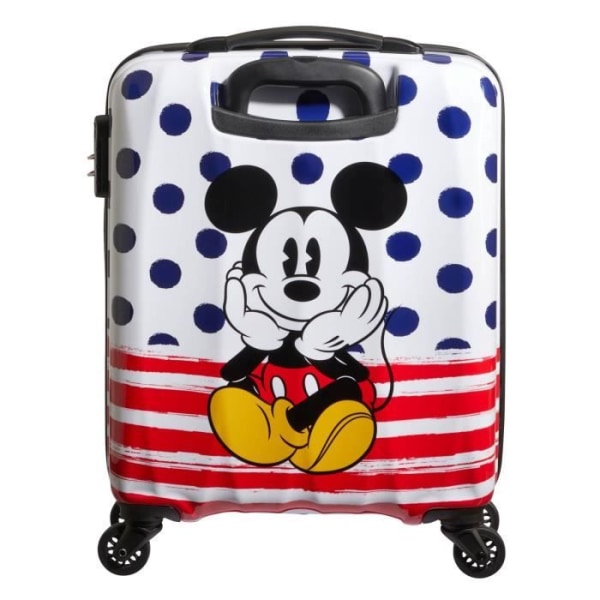 American Tourister Disney Legends Spinner 55/20 Alfatwist 2.0 Trolley Mickey Blue Dots [177687] - resväska resväska eller bagage säljs s
