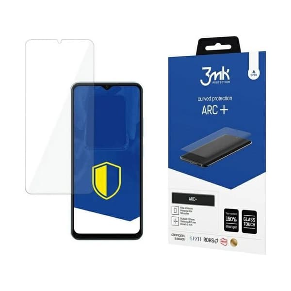 Skyddsglas för Redmi Note 13 5G 3MK ARC+ Fullskärm