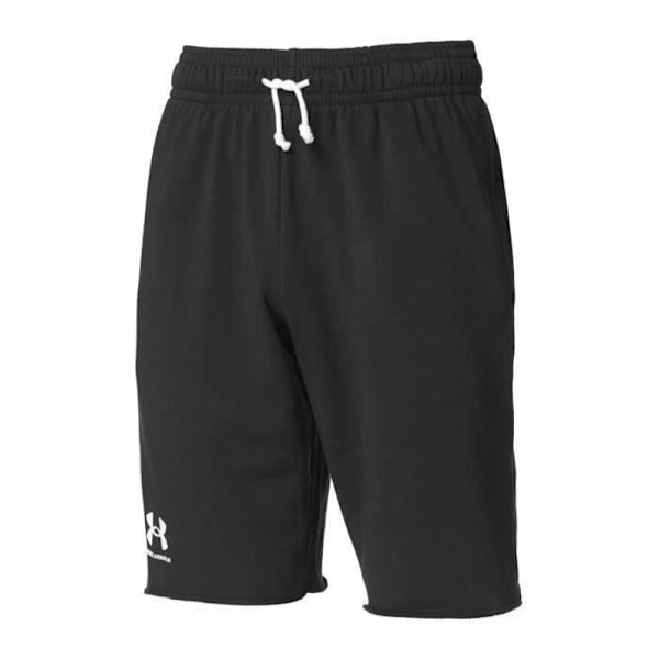 Sportshorts - Under Armour - Rival Terry - Svart - Åtsittande - Andningsbar Svart vit XL