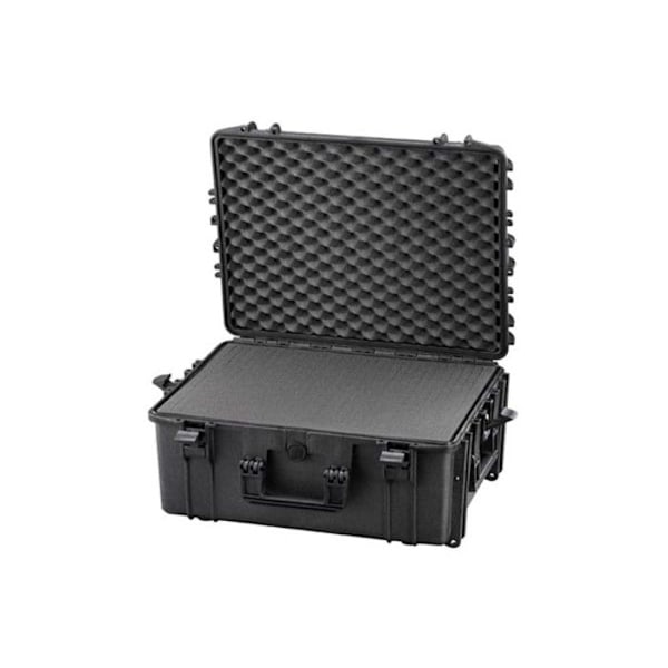 Hårt fodral - Ej specificerat - 594 x 473 x 270 mm - Vattentätt cellplast - IP67 - Svart svart