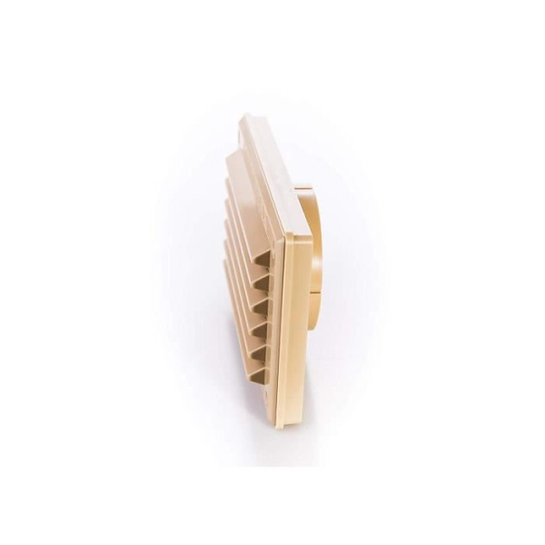 Rytons Building Products Louvre Ventilation med Stop, Buff/Sand - RD3LVBSBG
