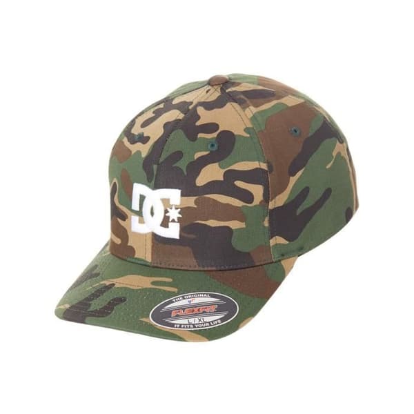 DC Star 2 Camo Flexfit Cap Brun L/XL