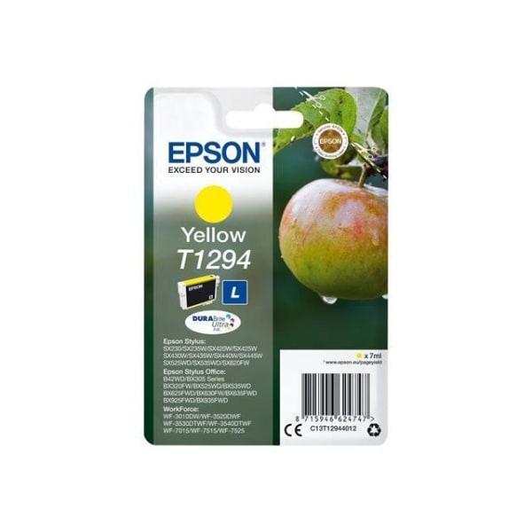 EPSON Cartridge T1294 - Apple - Gul