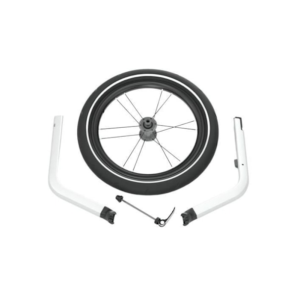 Transformationskit för barnvagn - Thule - Jog Kit 1 - Aluminium - Kompatibel med Sport/Cross/Lite - Svart