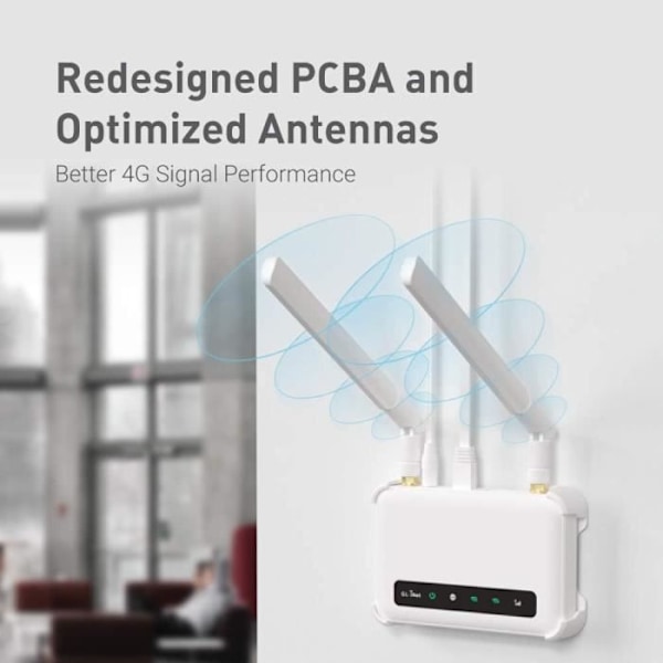VPN-router 4G LTE - GL.iNet - GL-X750 Spitz - 128GB MicroSD - Wi-Fi Dual-Band AC750 - OpenWrt
