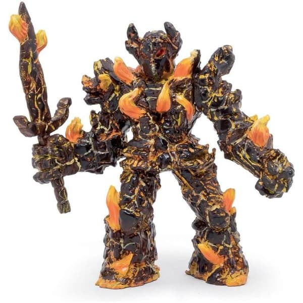 Eldgolemfigur Apelsin