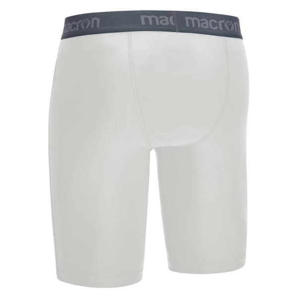 Macron OAK bib-shorts - vit - XL - Herr - Löpning - Platta sömmar - Synlig resår - Kompression Vit jag