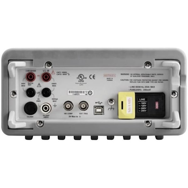 Keithley 2100/230-240 CAT II Digital bänkmultimeter 600 V Display (räknas): 1000000