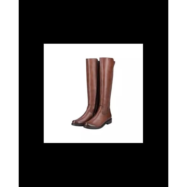 Botte Cavalière - REMONTE - JULIETTE - Mjukt läder - Elastiskt - Camelbrun Kamel 39