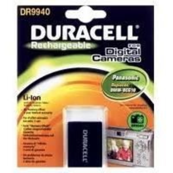 Duracell DR9940 batteri för Panasonic DMW-BCG10 digitalkamera - 900mAh 3,7V