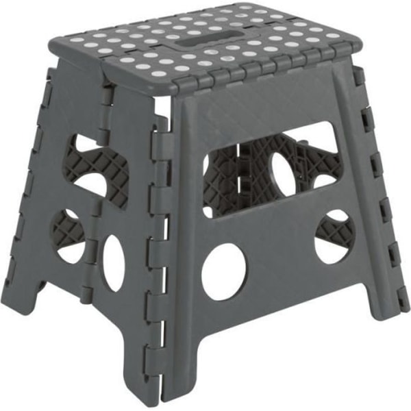 Arregui TB-032-G Multipurpose Folding Pall, Step Pall, 32 cm hög, grå Grå