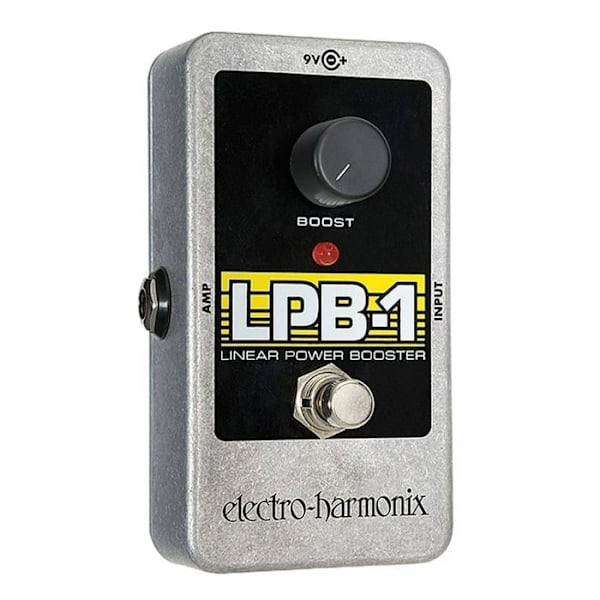 Electro-harmonix - LPB-1 Power Booster Pedal - Electro Harmonix LPB-1 Power Booster Pedal för Elgitarr Silver