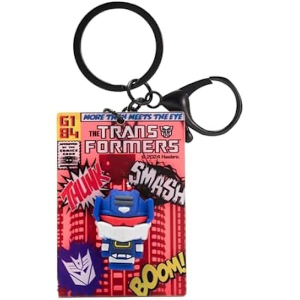 Nyckelring Transformers - THUMBS UP - Soundwave - Robust akryl - Unik design - Praktisk karbinhake Strålande, lysande