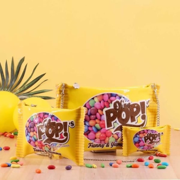 Plånbok - Oh My Pop! Chococandy - Gul - One Size Gul