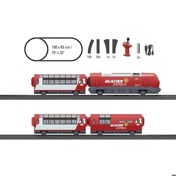 Märklin World 29348 Startpaket Glacier Express H0 Ej specificerat