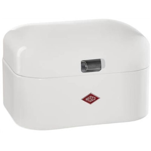 Brödbox - WESCO - Enkel Grandy - Kvalitetsstål - Kompakta dimensioner - Vit färg