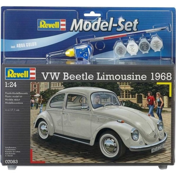 Modellbyggsats Beetle VW Limousine - Revell - Modellset - Pojke - Från 10 år Att måla