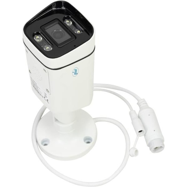 Övervakningskamera PNI IP5POE, 5 MP, D-WDR, 4,0 mm, 6 LED, IP66, Vit Vit