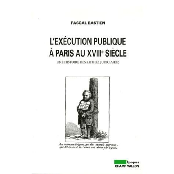 Offentlig avrättning i Paris på 1700-talet