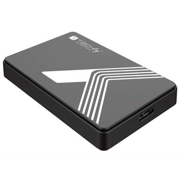 Extern SSD-hårddisk Techly - I-CASE USB3-SL25TY - SATA 2,5 SSD/HDD-fack - USB 3.0 () Svart