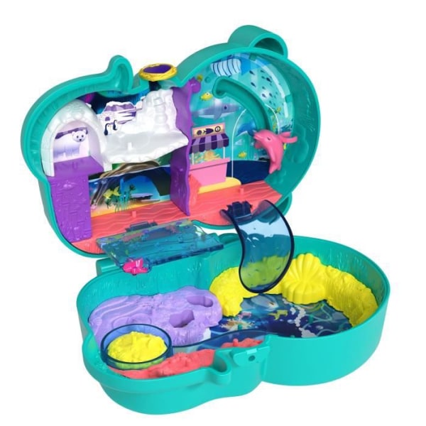 Polly Pocket - Aquatic Otter Set - Mini-Universe Doll Flerfärgad