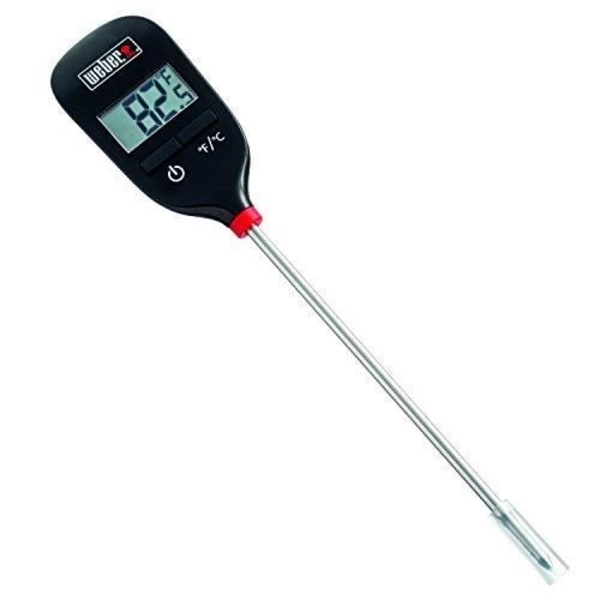 Weber digital ficktermometer - Temperaturnoggrannhet - Grå