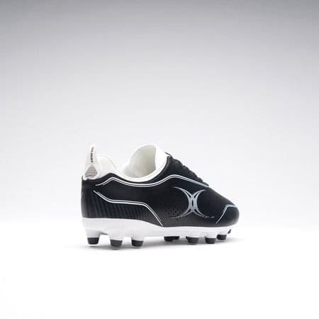 Rugbyskor - Herr - GILBERT - BOOT CAGE TORQ MSX - Svart/Vit - Moulded studs svart vit 48