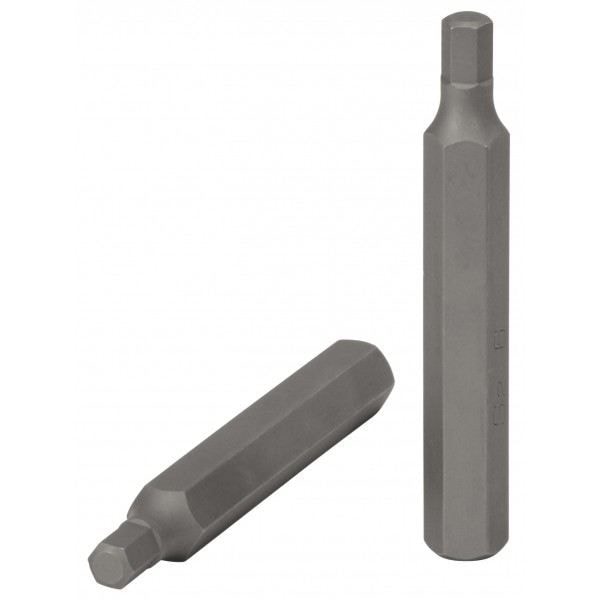 Skruvmejselbits - KS TOOLS - 5 mm sexkant - 10 mm drivning - Längd 30 mm - Stål
