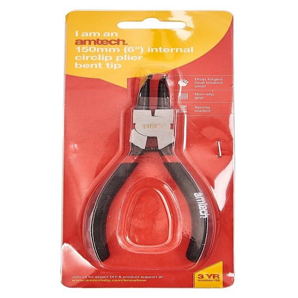 Montering av fälg - montering av hjul Amtech - W5950 - Am-Tech circliptång för intern böjning 15,24 cm
