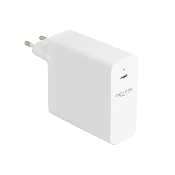 USB-C laddare GaN - DeLOCK - 140 W - USB Typ-C PD 3.1 - Snabbladdning