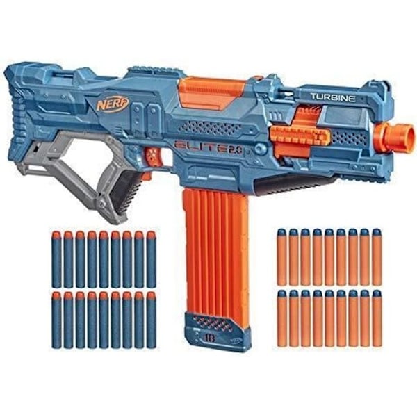 Dartpistol - NERF - Elite 2.0 Turbine CS-18 - 36 pilar - Motoriserade skott Flerfärgad