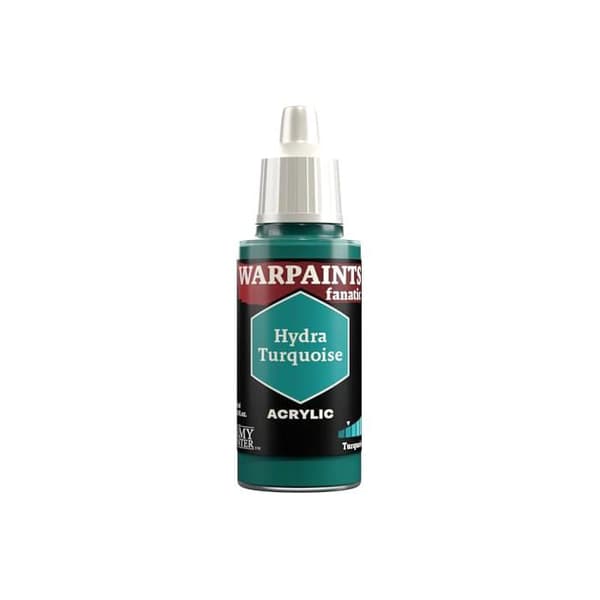 Akrylfärg för miniaturer - THE ARMY PAINTER - Hydra Turquoise - 18 ml - Pipett - Turkosblå Hydra Turquoise