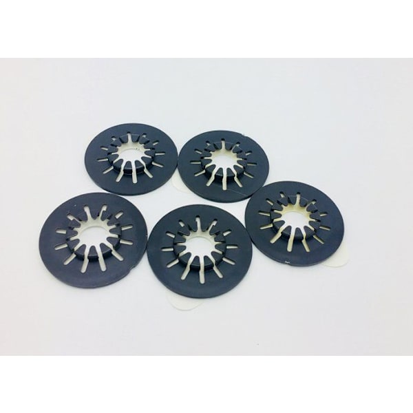 Dragontrading - DT-BCDH - Dragon Trading CD/DVD Hubs med självhäftande baksida, svart, 50 Count